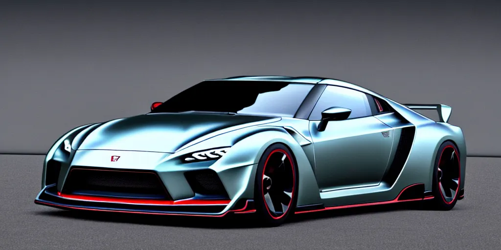 ArtStation - Nissan Skyline R36 GT-R Concept