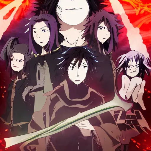 demon slayer as realistic movie, Stable Diffusion