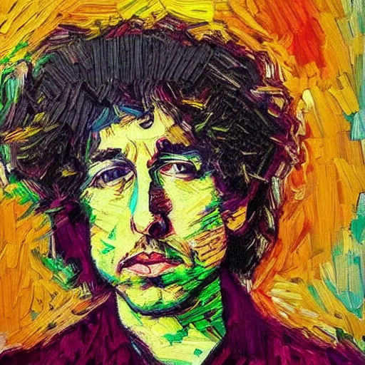 an artistic portrait of bob dylan, high quality, | Stable Diffusion ...