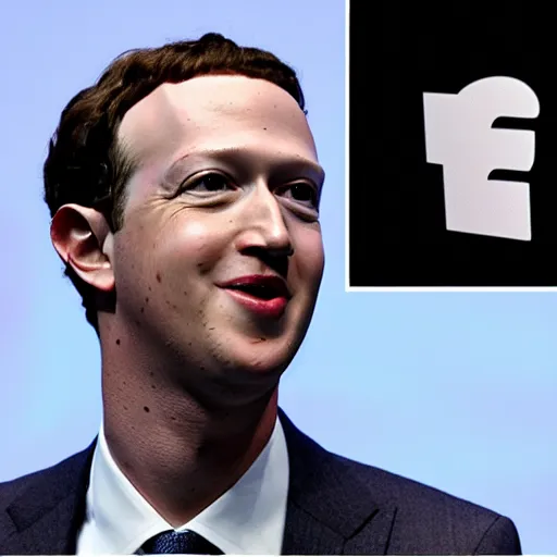 Image similar to Mark Zuckerburg's true form