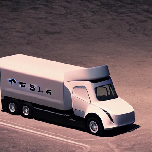 Image similar to Tesla Cybertruck, cinematic, 35mm, hyperreality