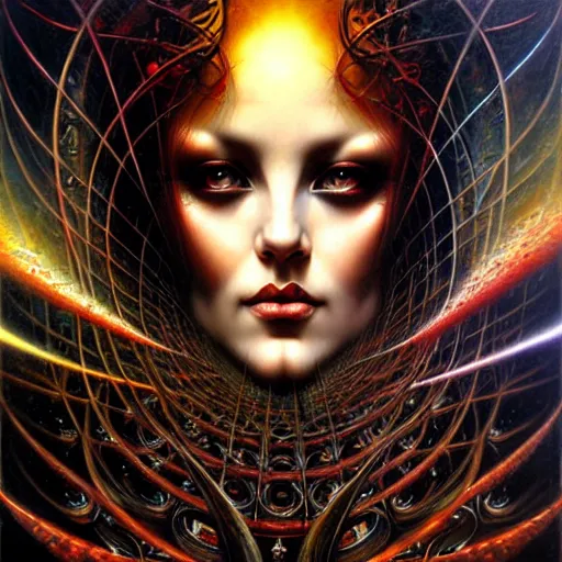 Image similar to Divine Chaos Engine by Karol Bak