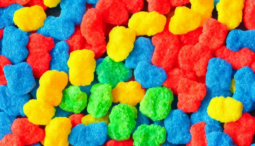 Prompt: sour patch kids!!, power rangers