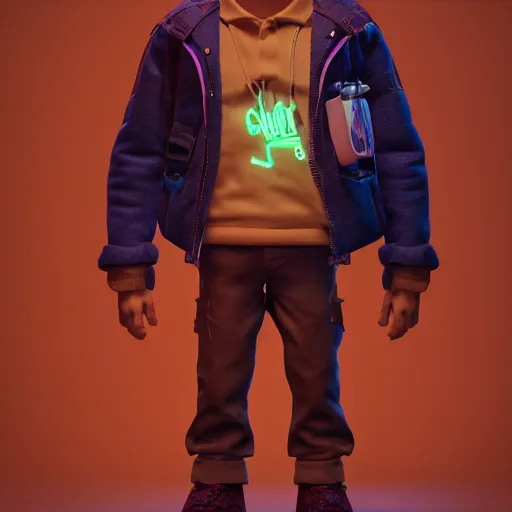 Prompt: max, stranger things, clash royal style characters, unreal engine 5, octane render, detailed, cinematografic, cinema 4 d