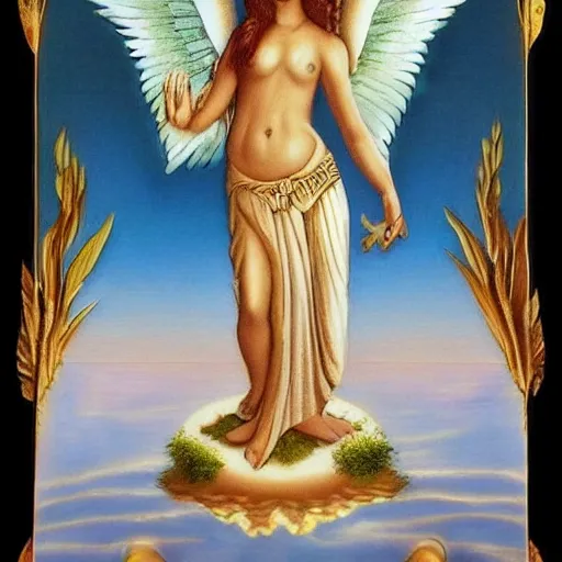 Image similar to goddess angel of tranquility