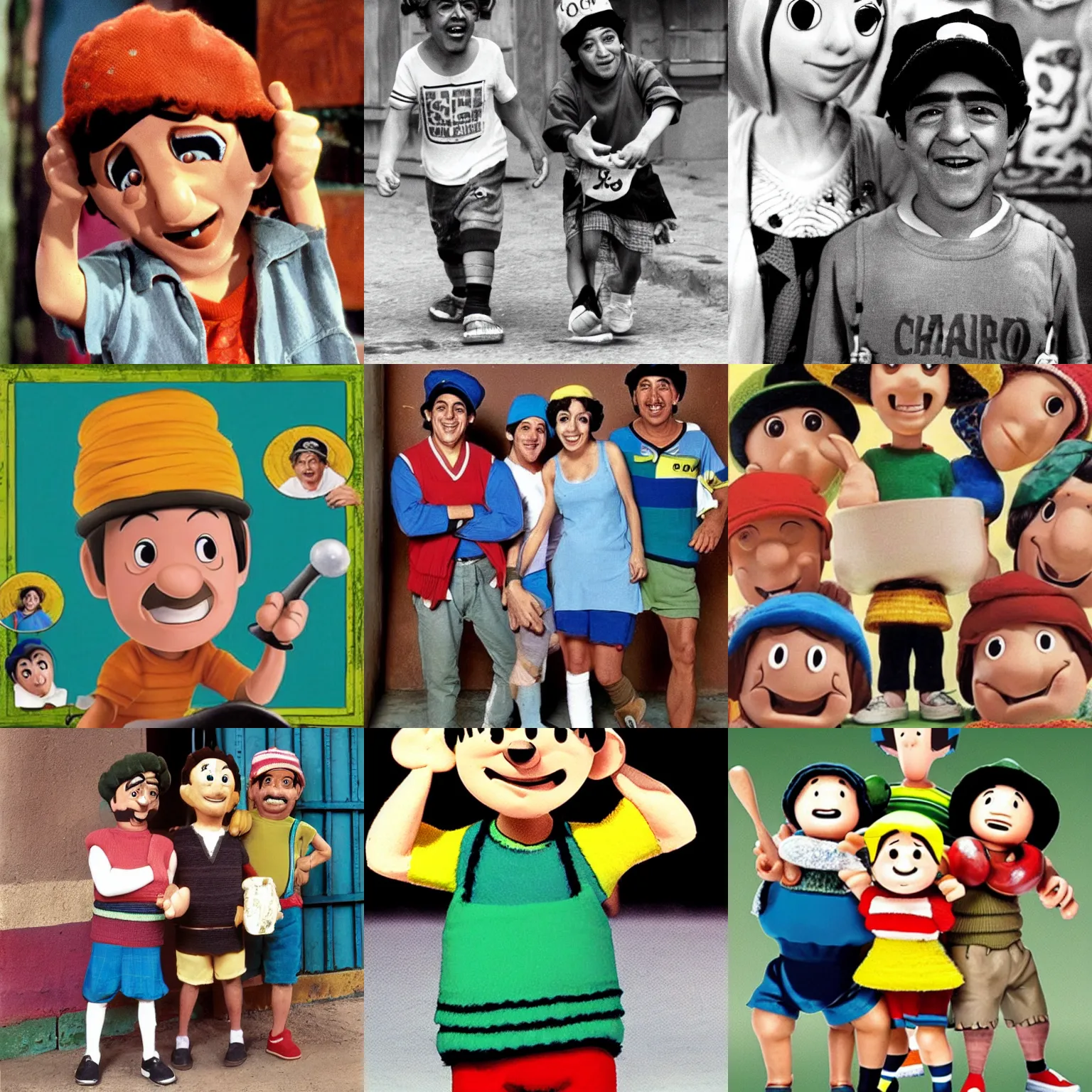 Prompt: el chavo del 8