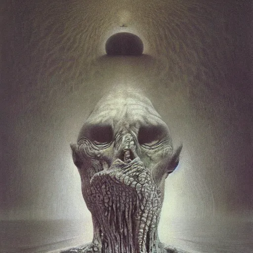 Image similar to the most bizarre thing by zdzisław beksinski, by zdzisław beksinski, by zdzisław beksinski, by zdzisław beksinski, by zdzisław beksinski