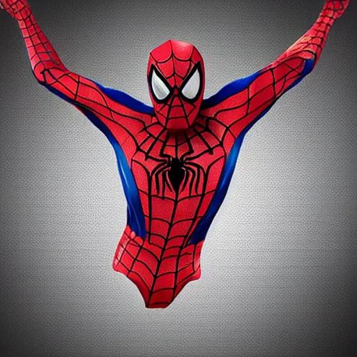 Image similar to spider man costume texture, seamless