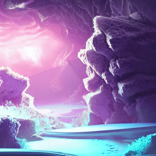 Image similar to vague antidescriptive acrylic vital exopoison fluid blob nier automata scenery artwork : nature dream vegetation magic density infinite, macro seminal dream points of icy, frozen vaporwave shards tempted to turn into a dream scenery, high quality topical render