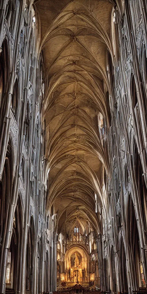 Prompt: award winning photograph of a charming cathedral made of flesh