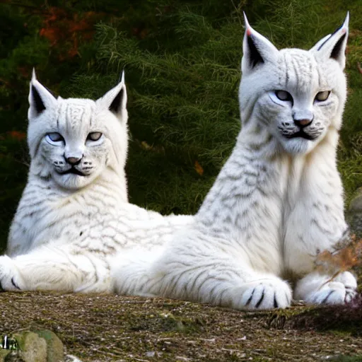 Image similar to white lynx