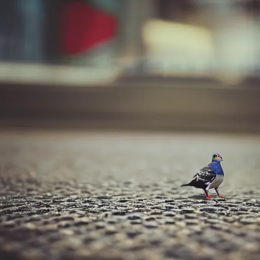 Prompt: bionic!!!!!! robot carrier pigeon!!!!!!!!!!!!! usb flying!!!!!!! photo photography shallow depth of field soft focus