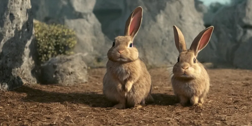 Image similar to a rabbit in the movie star wars screenshot