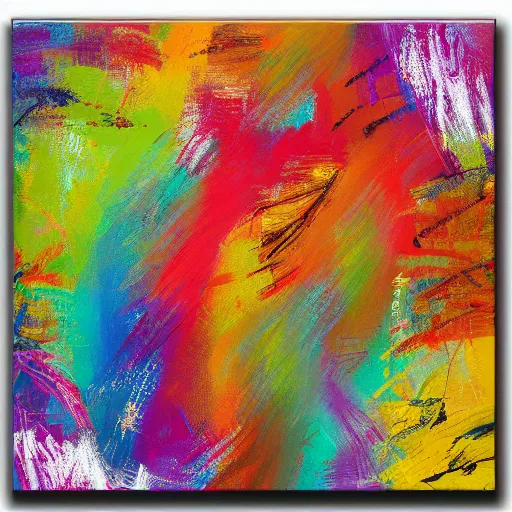 Image similar to abstract number 7 6 intricate expressive colorful