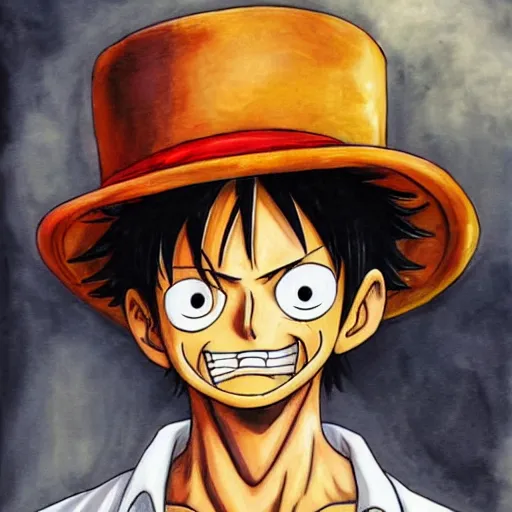 Image similar to luffy realistic