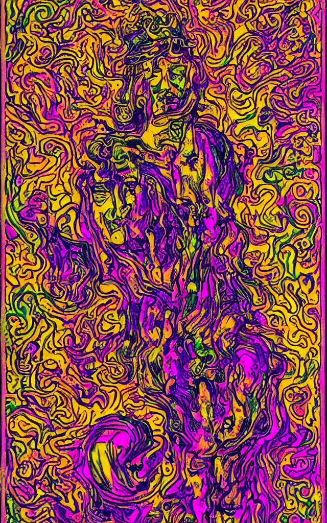 Image similar to Psychedelic Dionysus