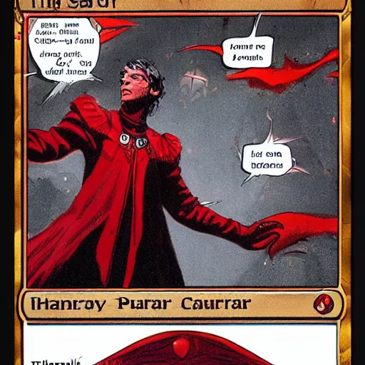 Image similar to the red warlock