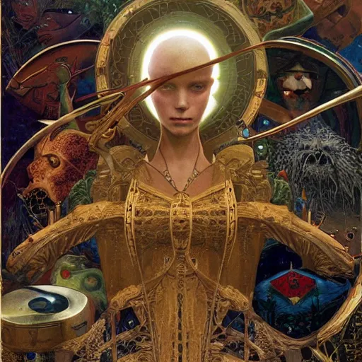 Prompt: the magic army, by James C. Christensen