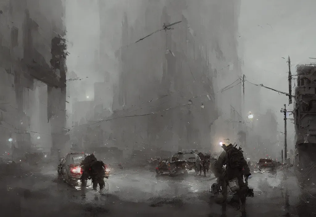 Image similar to denver, colorado, artstation, jakub rozalski, high detail, dramatic lighting