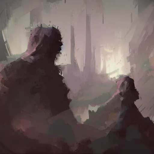 Prompt: amogus in the style of craig mullins