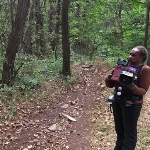 Image similar to Lori Lightfoot trail cam footage