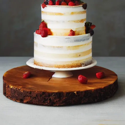 Prompt: photo of a delicious cake, award - winning, sharp focus