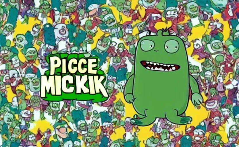 Image similar to pickle-rick rick-roll