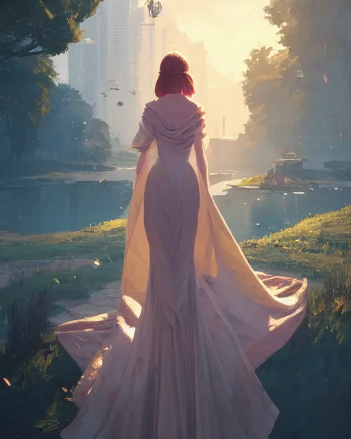 Image similar to portrait of taylor swift as an elegant renaissance goddess, in gta v, stephen bliss, unreal engine, by greg rutkowski, loish, rhads, makoto shinkai and lois van baarle, ilya kuvshinov, rossdraws, global illumination, radiant light, detailed and intricate environment