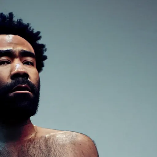 Prompt: still from childish gambino this is america outtake