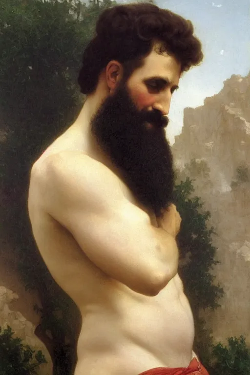 Prompt: Herzl, bouguereau