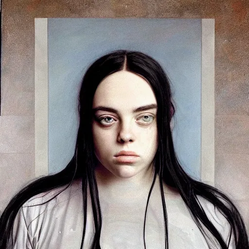 Prompt: !dream billie eilish portrait renaissance painting