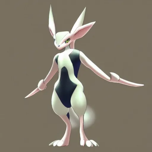 Image similar to the pokemon mewtwo