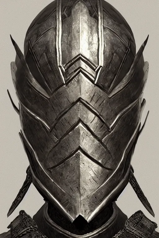 Image similar to king legends knight warrior helmet skyrim mask elder scrolls v nordic armor bethesda adam adamowicz illustration character design concept hardmesh zbrush central