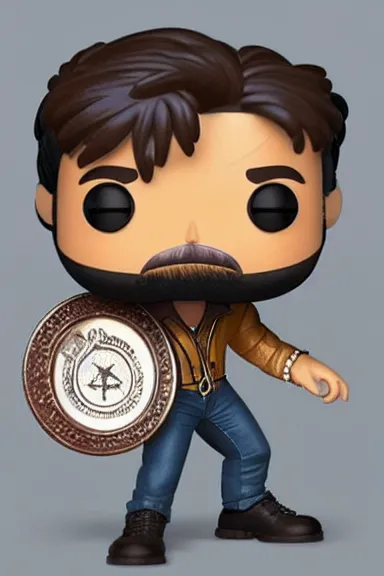 Image similar to “ very very intricate photorealistic photo of a hasan piker funko pop on a white background, award - winning details ”