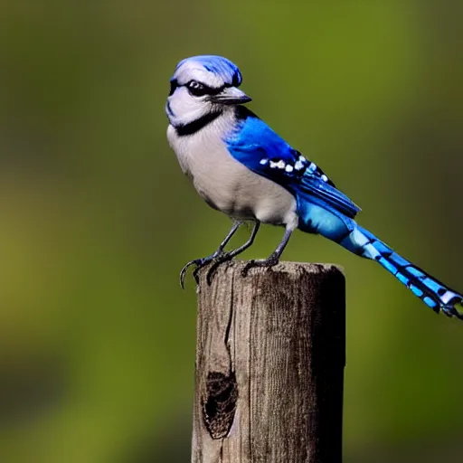 Image similar to a Bluejay over the sun on a limb