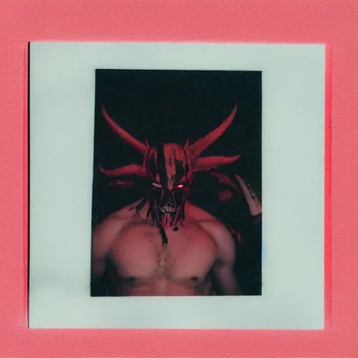 Image similar to demon polaroid