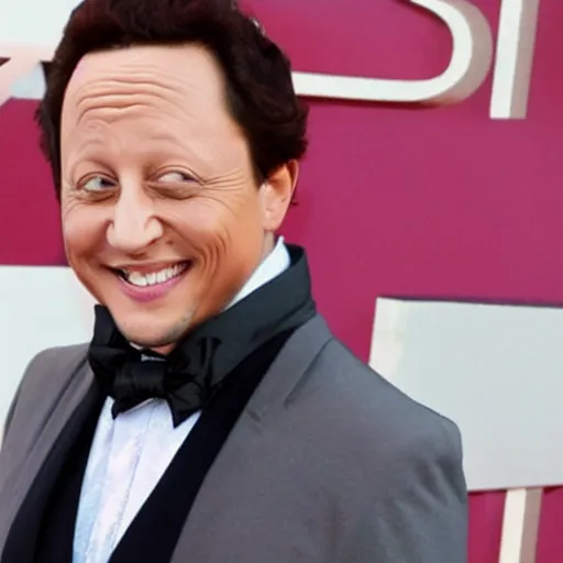 Prompt: rob schneider turned into a stapler