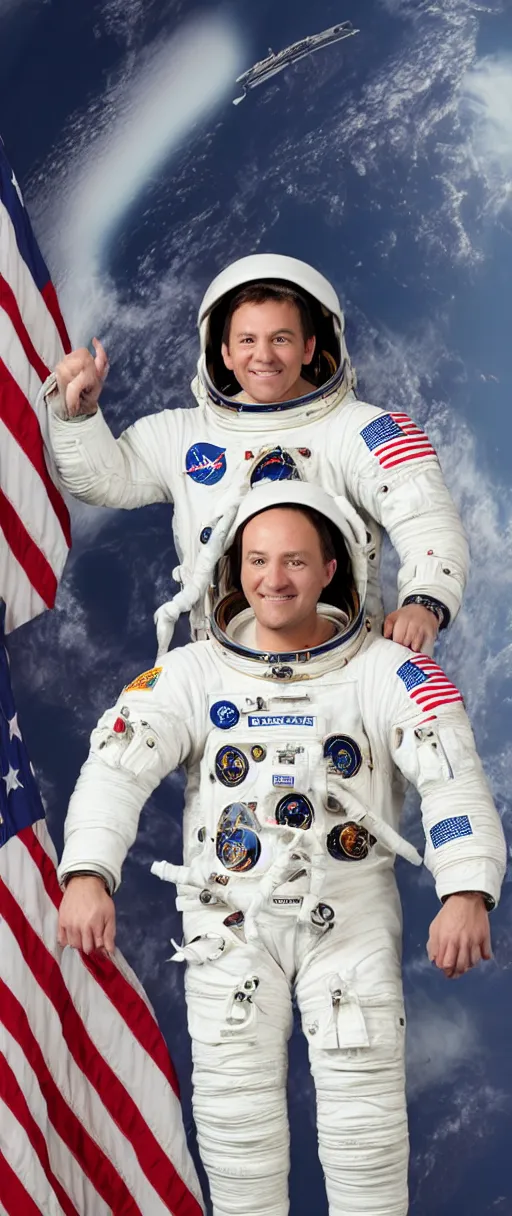 Prompt: Astronaut T pose, whole body, photography