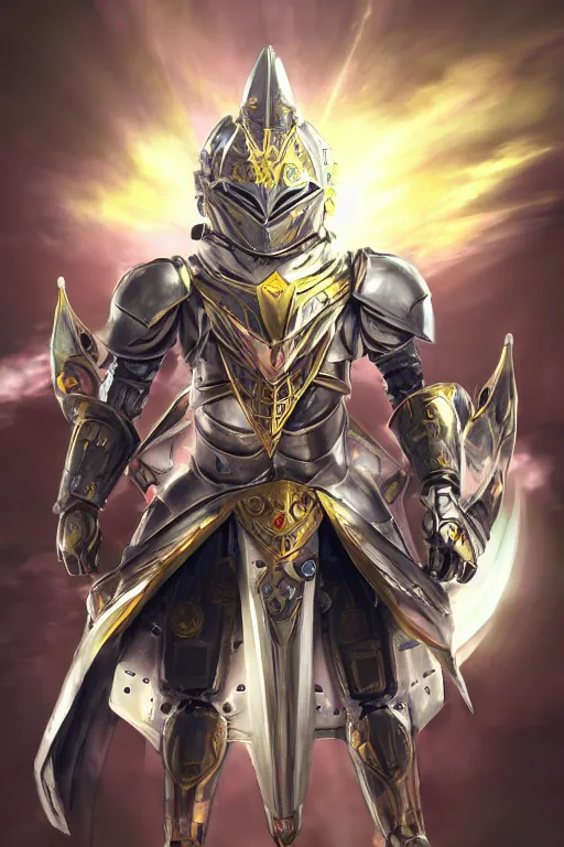 Image similar to helmet armor guardian destiny in witch queen illumination ray tracing hdr fanart arstation by sung choi robot ninja mask and eric pfeiffer and gabriel garza and casper konefal