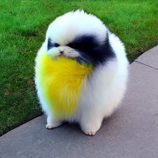 Image similar to real life Pokemon, fluffy, realistic