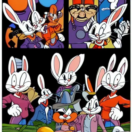 Prompt: bugs bunny multiverse