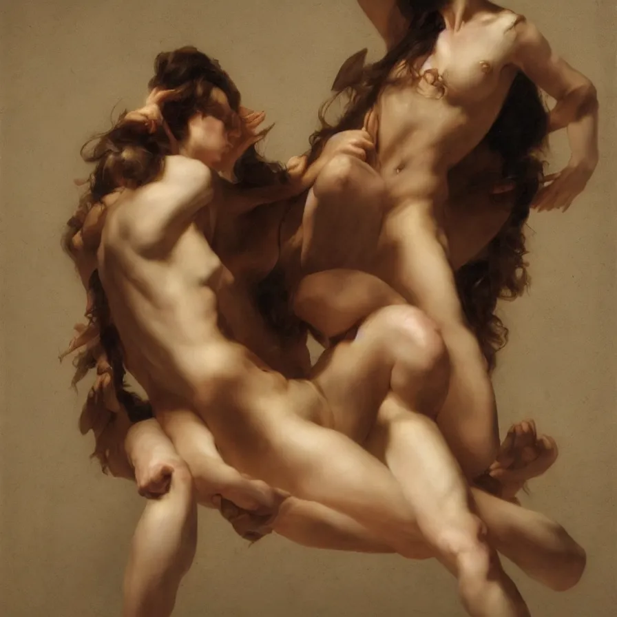 Image similar to Artwork by Roberto Ferri.