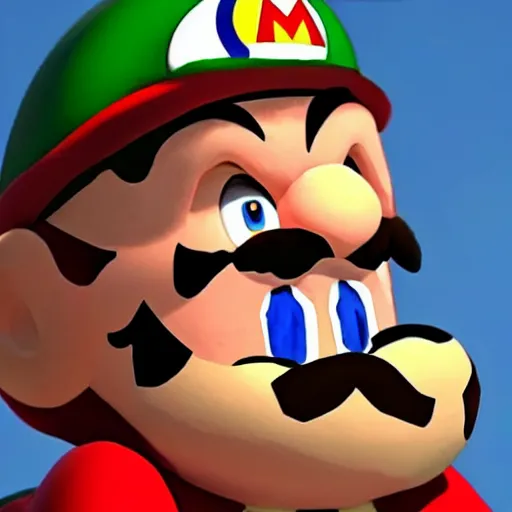 Prompt: Chris Evans as Mario bros