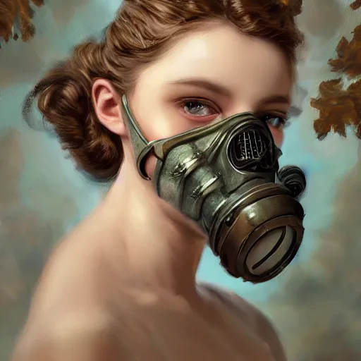 Prompt: A masterpiece ultrarealistic ultradetailed portrait of a Incredibly beautiful angel armored princess knight IN INCREDIBLE GAS MASK. baroque renaissance girl in the forest. medium shot, intricate, elegant, highly detailed. trending on artstation, digital art, by Stanley Artgerm Lau, WLOP, Rossdraws, James Jean, Andrei Riabovitchev, Marc Simonetti, Yoshitaka Amano. background by James Jean and Gustav Klimt, light by Julie Bell, 4k, porcelain skin. BY ZDIZISLAW BEKSINSKI Cinematic concept art