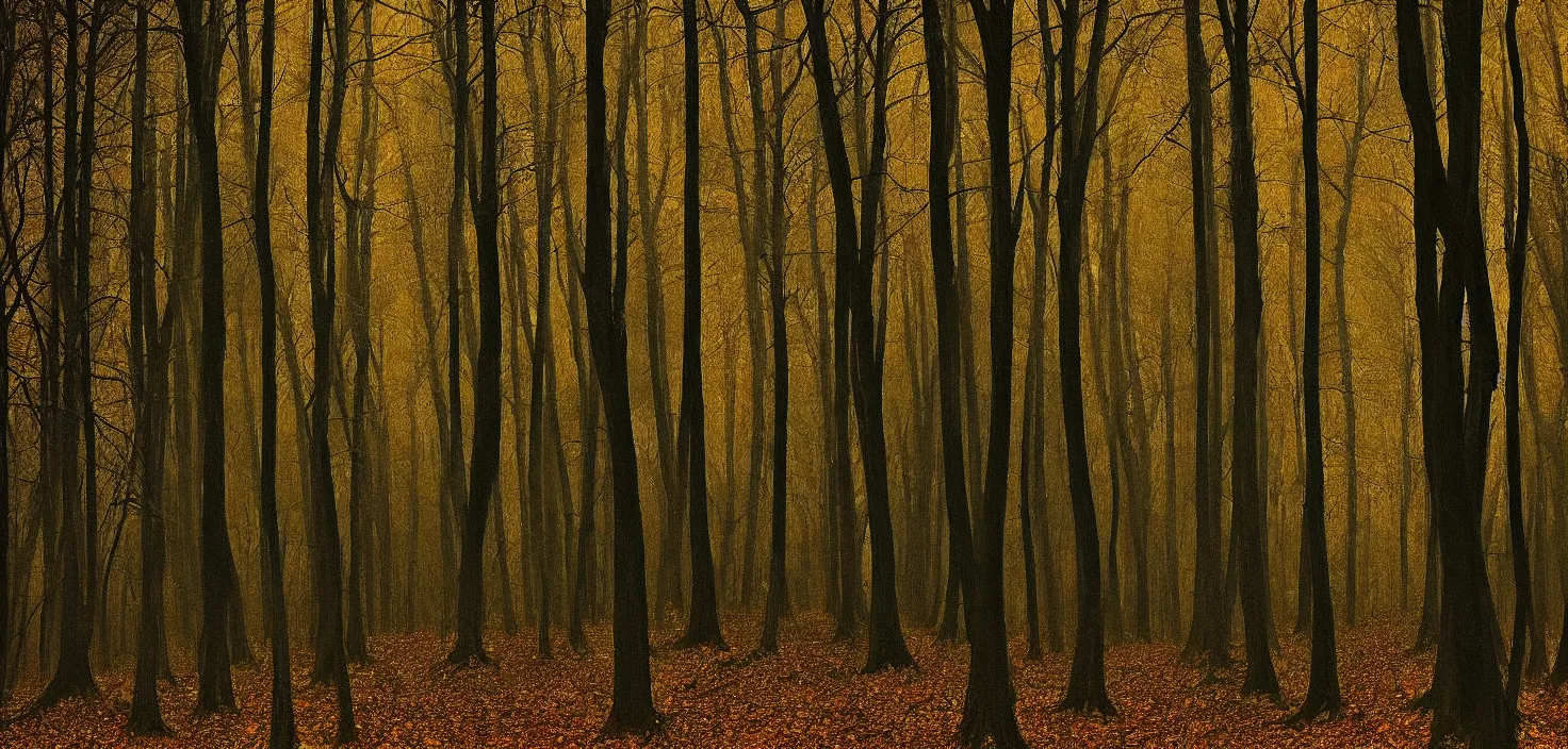 Prompt: dark forest by gerard justin