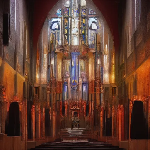 Image similar to holy terror church of final judgement