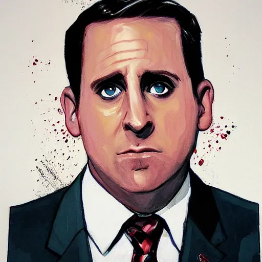 Image similar to michael scott by sutherland, graham