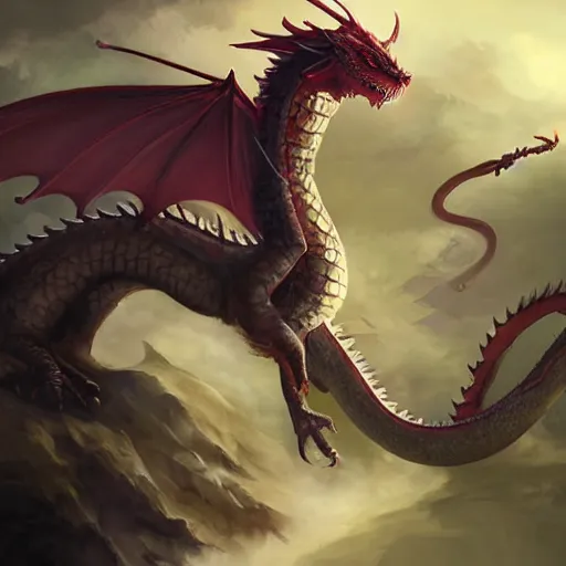 dragon , digital art by Mandy Jurgens and Irina French | Stable ...