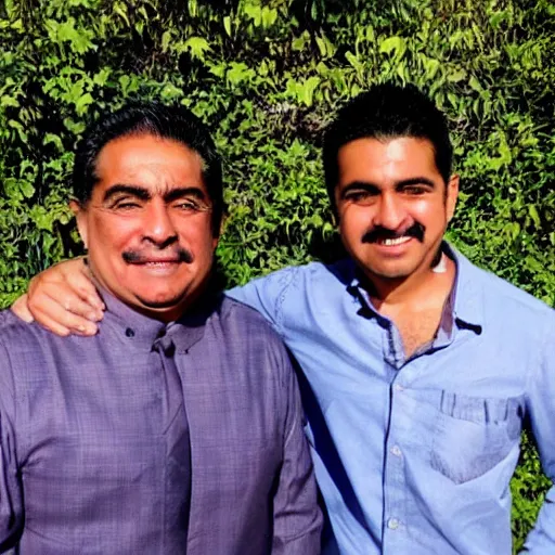 Image similar to Mario Hugo Lechuga and Juanin Juan Harry from 31 minutos