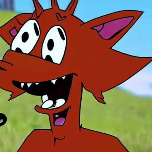 Image similar to courage the cowardly dog in real life, 8k, high definition, highly detailed, photo-realistic